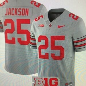 Bo Jackson Gray Jersey Stitched Vapor❤️